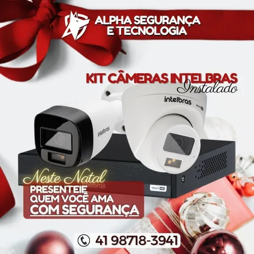 Promoção de Câmeras de Segurança Intelbras 