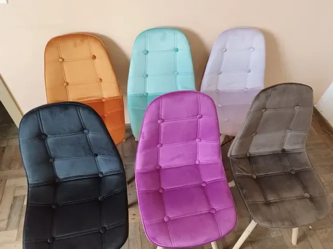 Cadeiras estofadas (Entrega grátis)