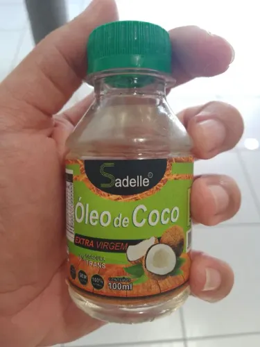 Óleo de Coco Extra Virgem Sadelle 100ml