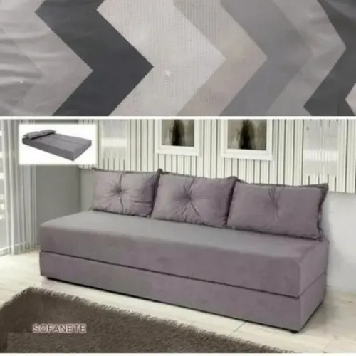 Multiuso Sofanete King Cinza Sr Estofados - Frete Grátis - Receba Hoje