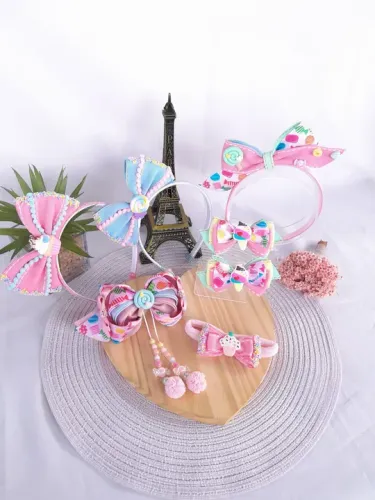COLEÇÃO CANDY TIARAS - LAÇO - PARZINHO - FAIXINHA