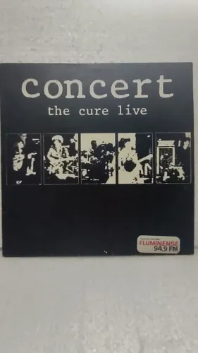Disco de vinil LP concert The Cure Live
