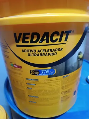 Vedacit aditivo acelerador ultra rápido 20 kilos