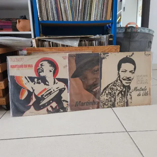 3 discos vinil de martinho da vila - combo