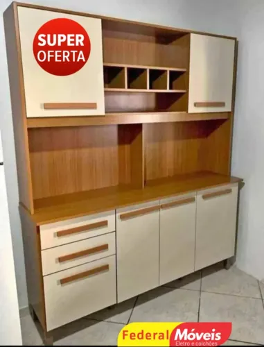 Armário De Cozinha 100% MDF Off White (Entre em Contato Conosco)