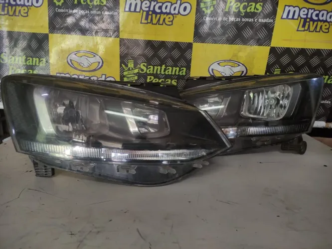 Par De Faróis Dianteiros VW Fox 