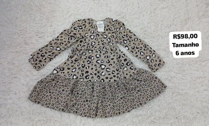Vestido infantil premium 