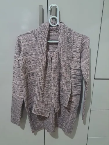 Blusa de frio lã Cardigan Feminino Rose 