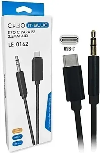 Cabo tipo c para p2 3.5 MM 