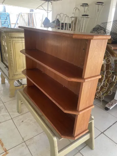 Rack de Madeira - 4 Prateleiras