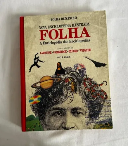 Livro: Novo Enciclopedia Ilustrada Folha - Excelente Estado