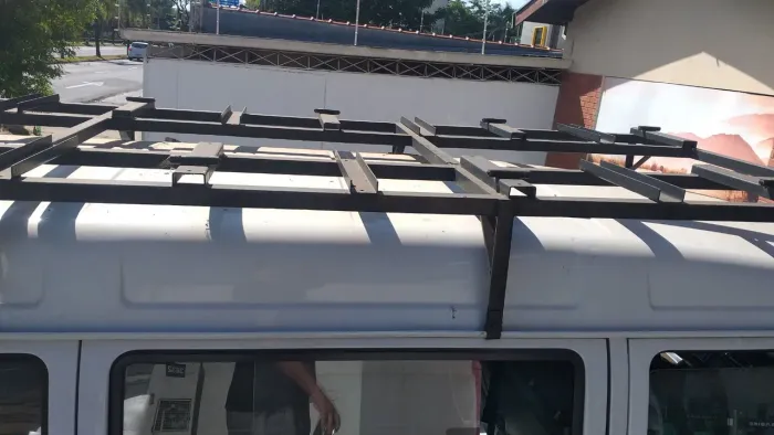 Bagageiro Kombi reforçado 10 x cartão