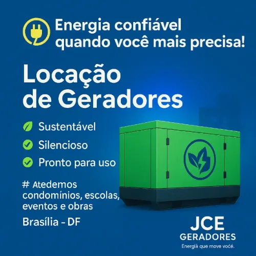 Locação de Grupo Gerador
