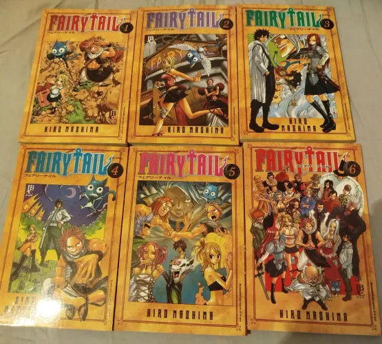 MANGÁ FAIRY TAIL DE 1 AO 12