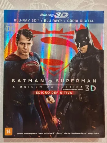 Batman vs Superman (Bluray+Bluray 3D)-original