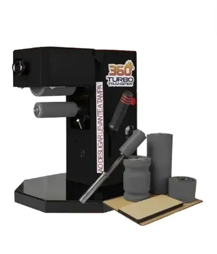 Maquina De Transfer Giro 360 Turbo Transfer 8x1