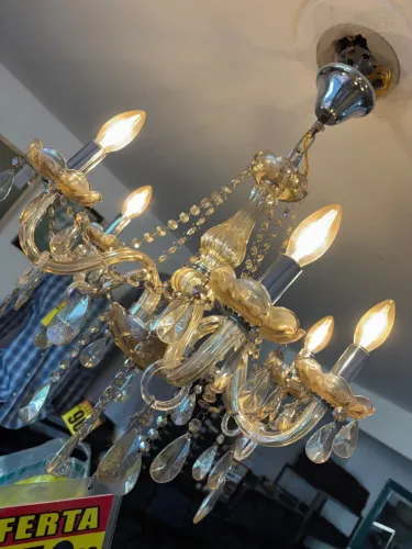 LUSTRE POR APENAS: 780 reais em 10 parcelas de 78 reais.