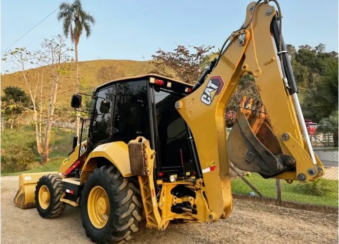 Retro escavadeira Caterpillar 416