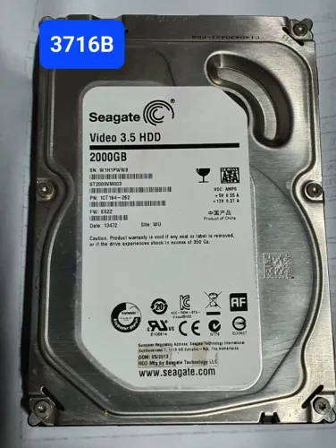 Placa Hd 2 Tb St2000vm003 - Fw: Es22 - Cod. 3716b