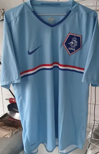 Camisa Holanda Nike Euro 2008 Austria Suica Azul Nova Tam. XL Frete Gratis