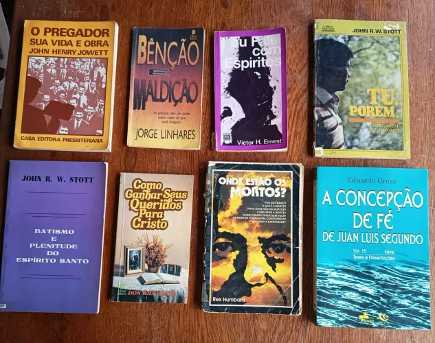 Kit 7 livros Evangélicos