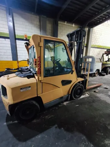 Empilhadeira Hyster H80XM padrão 4m 4000kg glp 