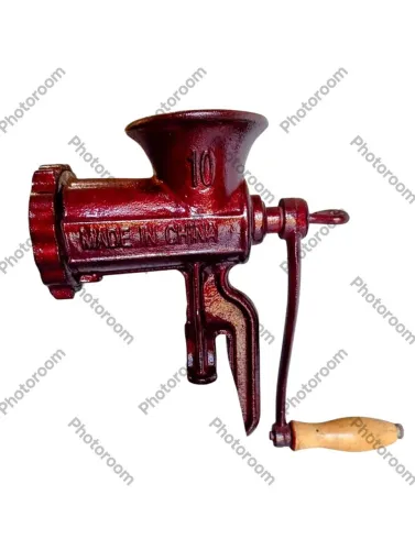 Moedor de Carne Manual de Ferro Fundido