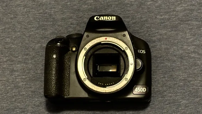 Canon 450D Camera fotográfica profissional 