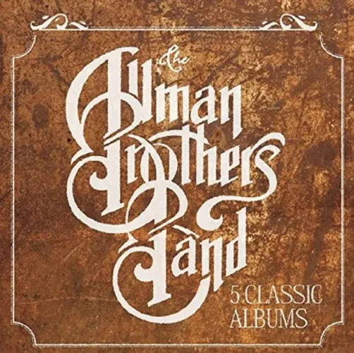 Box CD Alman Brothers - 5 Classic Albuns