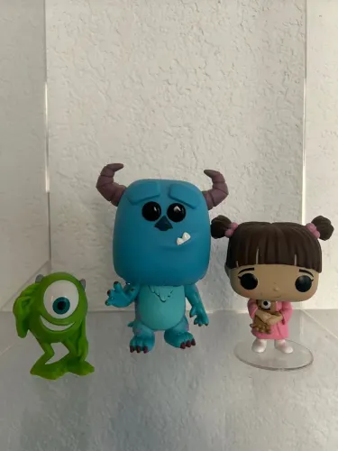 Funko Pop Monsters Inc. - Sulley, e Mike e Boo (RARO)
