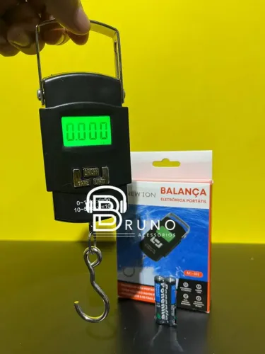 Balança Eletrônica Portátil - Nova
