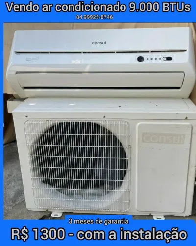 Vendo ar condicionado 9.000 BTUs