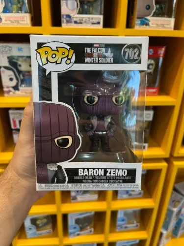 Funko Pop! The Falcon and the Winter Soldier | Baron Zemo #702 Novo! Lacrado!