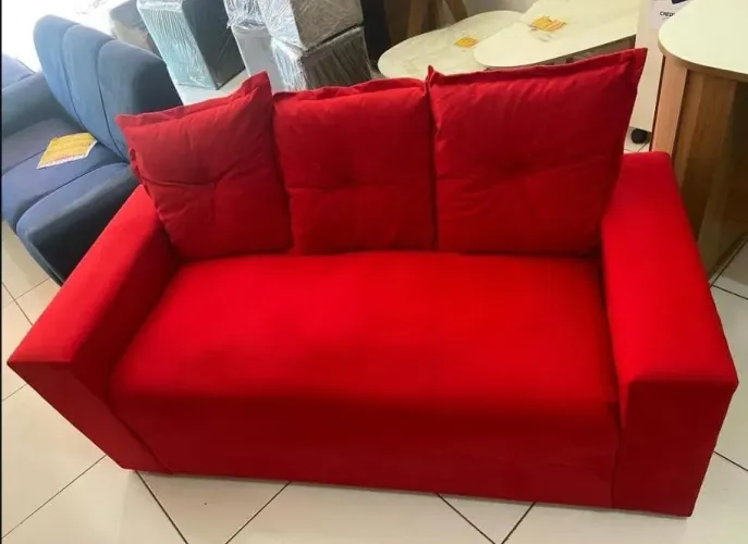 Bonito e barato ! Sofá 3 lugares a pronta entrega ! 
