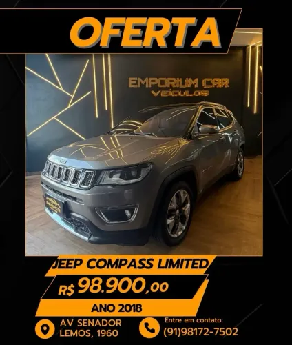 Jeep Compass Limited 2.0 4X2 Flex 16V Aut. 2018