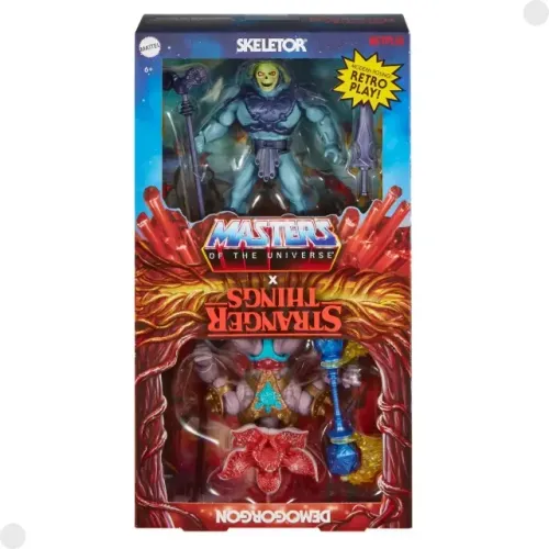 Masters of the Universe x Stranger Things - Skeletor vs Demogorgon (Mattel HVV72)