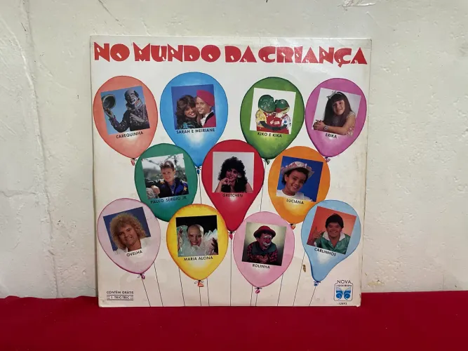 Disco de Vinil No Mundo Da Criança