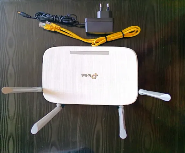 Vendo Roteador TP Link, Gibabit, Dual Band, AC 1200. EC220-G5, GIGA Wire Mesh.  NUNCA FOI 