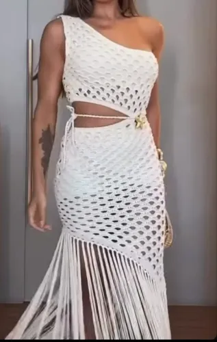 Vestido tricô