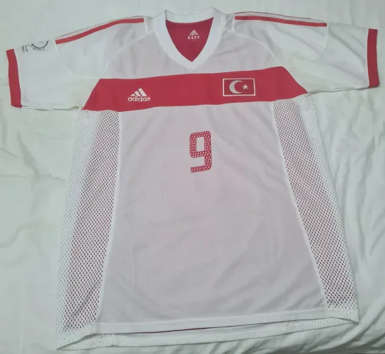 Camisa Turquia #9 HAKAN SUKUR - Copa 2002