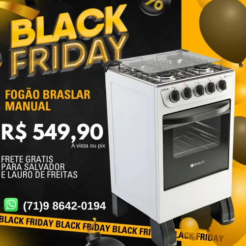 Fogão manual 4 bocas - pagamento no ato da entrega 