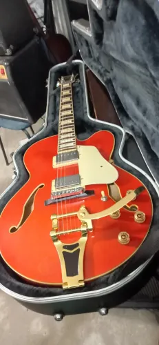Guitarra Ibanez Artcore Af75d bigby com case 