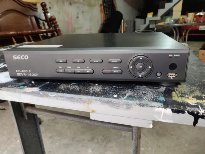 Gravador DVR de Vídeo Digital SECO CIF-480 F SDVR-1600H