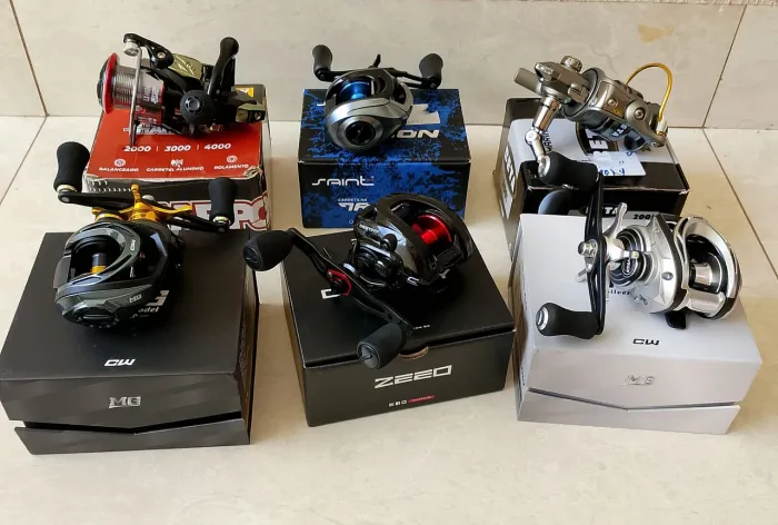 Carretilha e molinete 