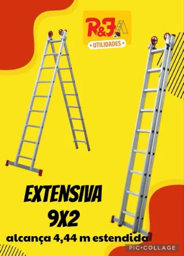 Escada Extensiva 9x2