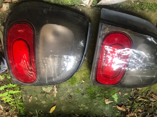 Par de lanternas traseiras Renaut Scenic 1999 a 2001 o par
