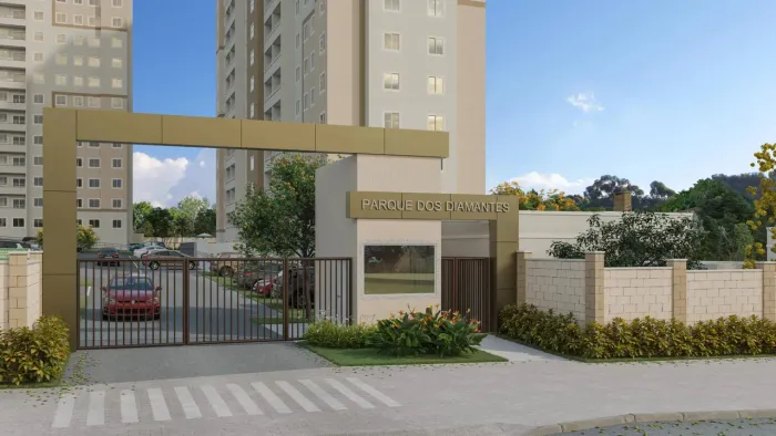 Apt. venda com 2 quartos Condominio Parque dos Diamantes em Parque Piaui - Teresina - PI