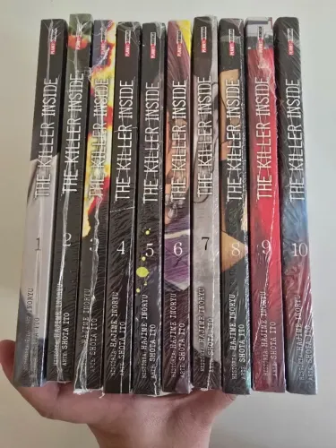 Coleção de mangás The Killer Inside (vol. 1 ao 10 lacrados)