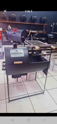 Churrasqueira Locomotiva 2 em 1 Persona qualidade e preço de fábrica.