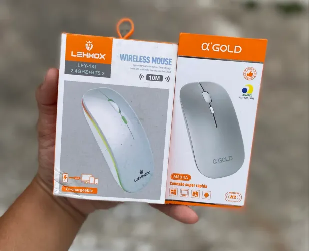 Mouse bluetooth sem fio - Entrega a domicílio 
